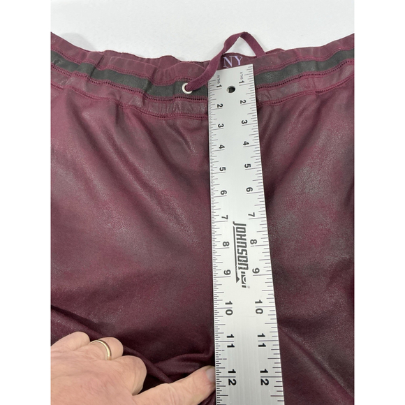 Womans Excellent Condition NY & C Pullon Casual Jogger Athletic Pants XL Maroon - Picture 7 of 9